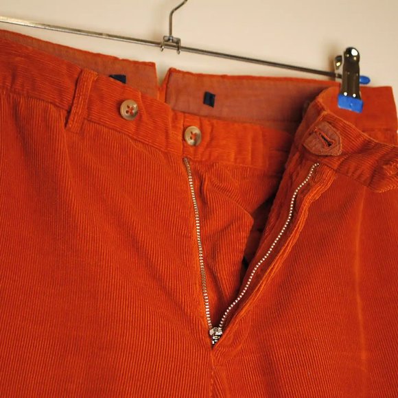 Orange Corduroy pants 30 x 30 - Picture 5 of 8